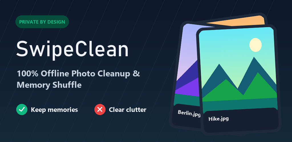 SwipeClean: Offline Cleaner